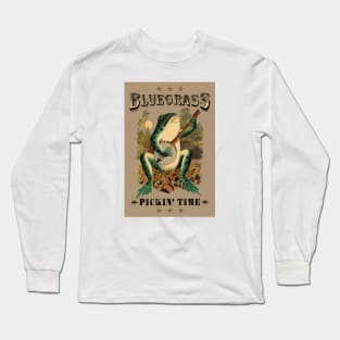 Bluegrass Pickin' Time Long Sleeve T-Shirt